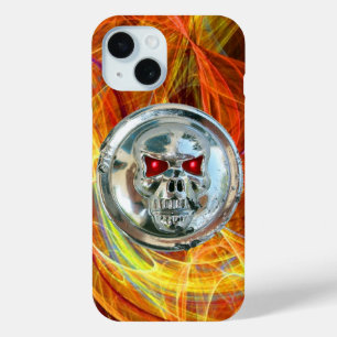 SKULL RIDERS METAL Graugelb Orange Case-Mate iPhone Hülle