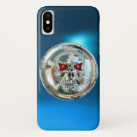 SKULL RIDERS MONOGRAMM blau
