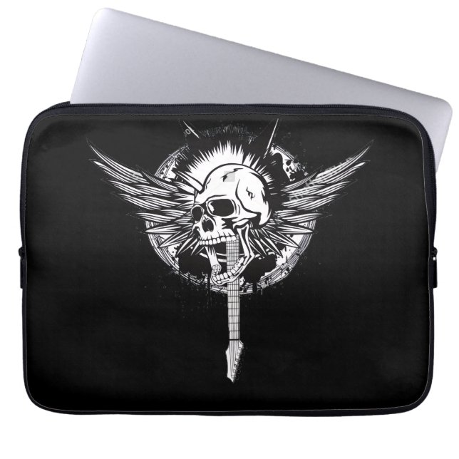 SKULL ROCK LAPTOPSCHUTZHÜLLE (Vorderseite)