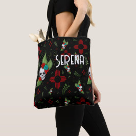 Skull Rose Zia Sun Greenerity Black New Mexico