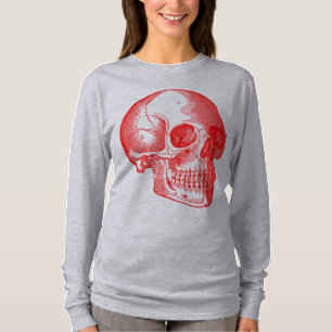 Skull - rot T-Shirt