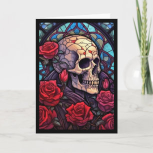 Skull & Rote Rosen V3 Blankkarte Karte