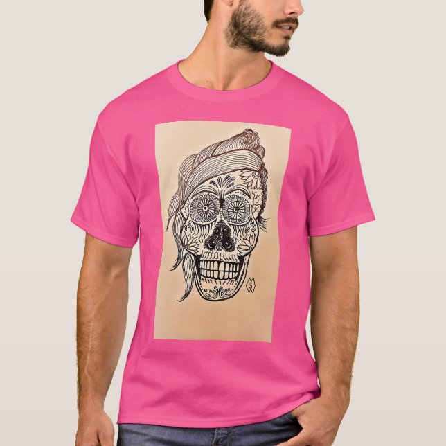 Skull Selfie T-Shirt (Vorderseite)
