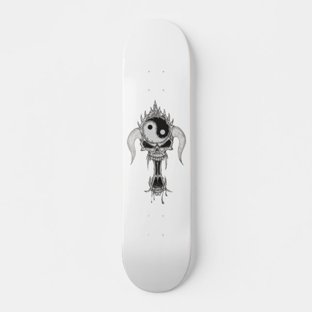 Skull-Skate Skateboard (Vorne)
