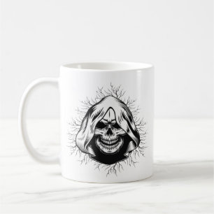Skull Skeleton Halloween Kaffeetasse
