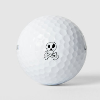 Skull Skelettdesign Golfball