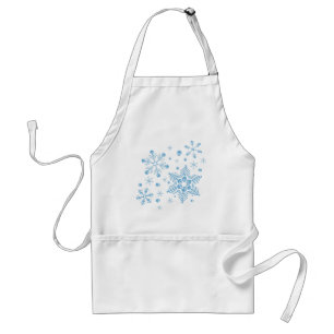 Skull Snowflakes Schürze