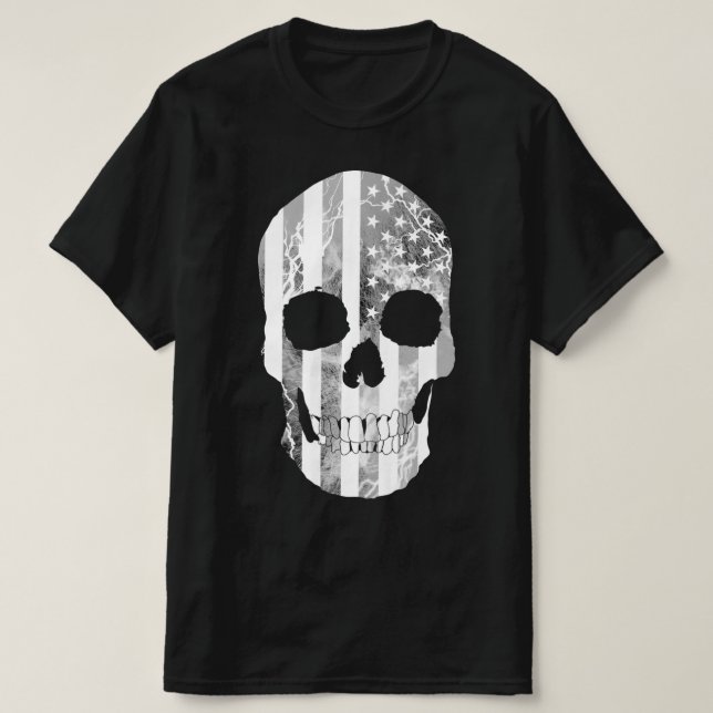Skull Soldier USA T-Shirt (Design vorne)