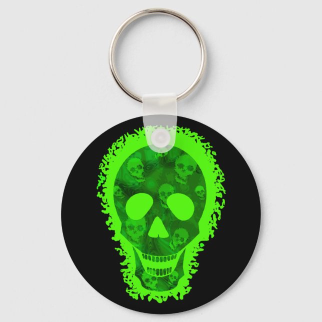 Skull Specters Big Skull Schlüsselanhänger (Vorderseite)