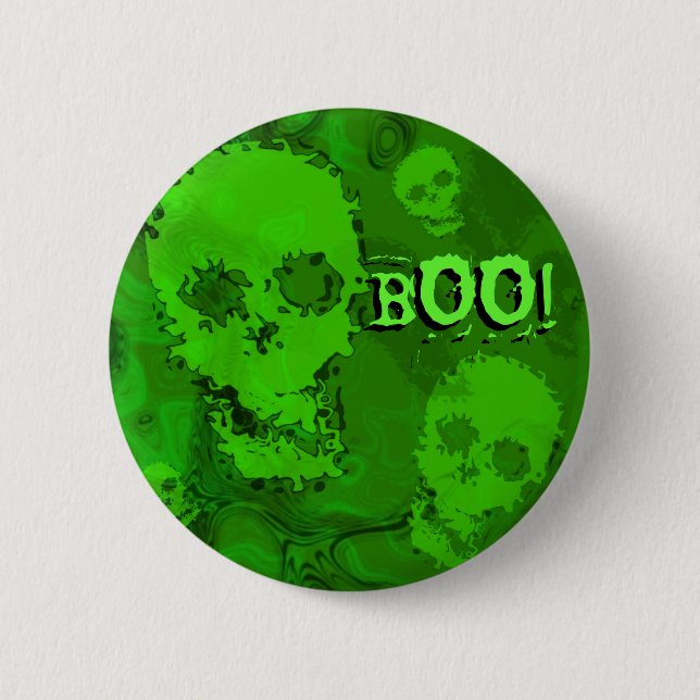 Skull Specters 'Boo' Taste! Button (Vorderseite)
