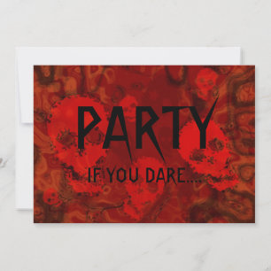 Skull Specters Red 'Party.If you wage' Einladung