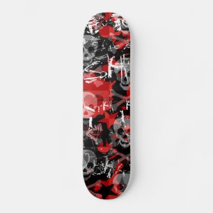 Skull Star Spritzer Skateboard Deck