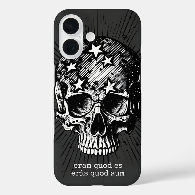 Skull & Stars III Case-Mate iPhone Hülle (Rückseite)