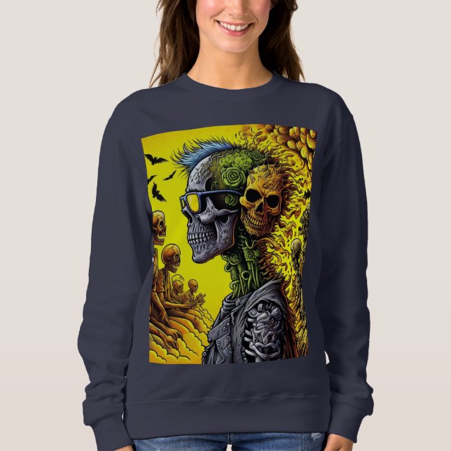 Skull-Syndikat Sweatshirt (Vorderseite)