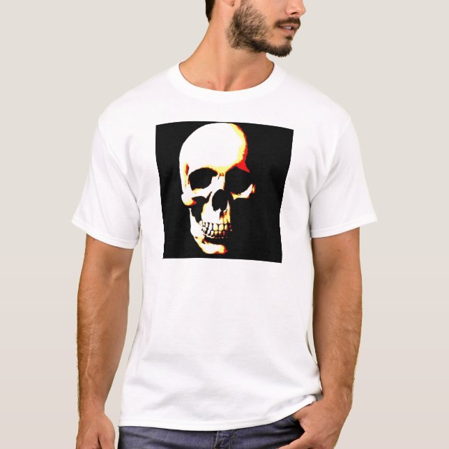 Skull T - Shirt: Fantasy Art Rock Punk T-Shirt (Vorderseite)
