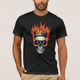 Skull T - Shirt: Gothic Design for Rebel Souls T-Shirt