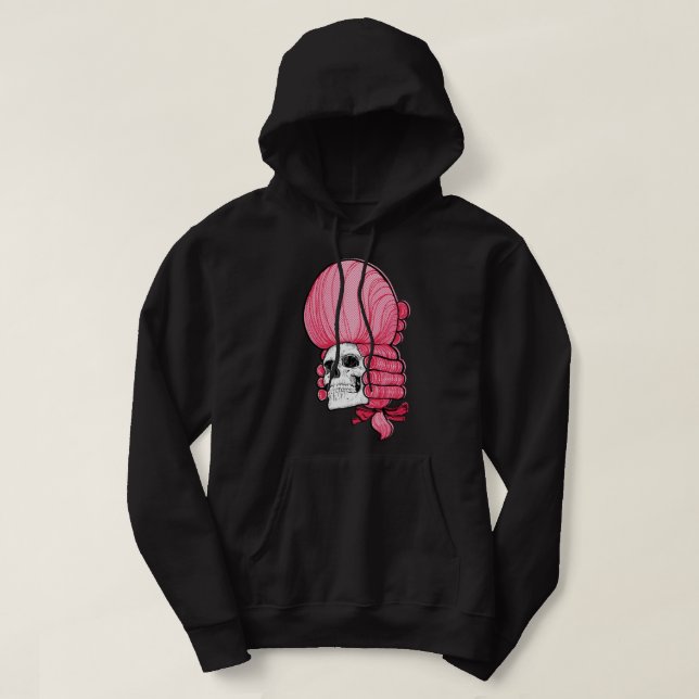 Skull T-Shirtde Bonesby T - Shirt_by Rude Geschich Hoodie (Design vorne)