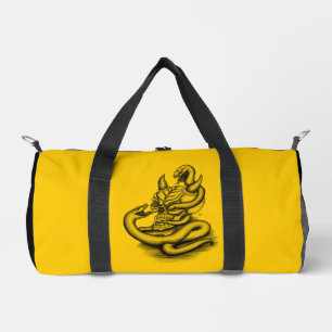 Skull - Teufelskopf mit Schlange Duffle Bag