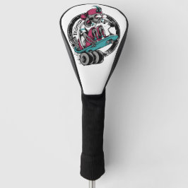 Skull Thrill: Reiten oder Die Golf Headcover