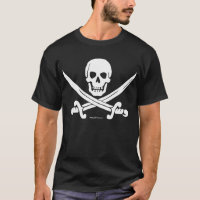 Skull und Crossed Schwerter T - Shirt