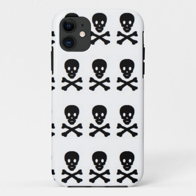 SKULL UND KREUZEN Case-Mate iPhone HÜLLE (Rückseite)