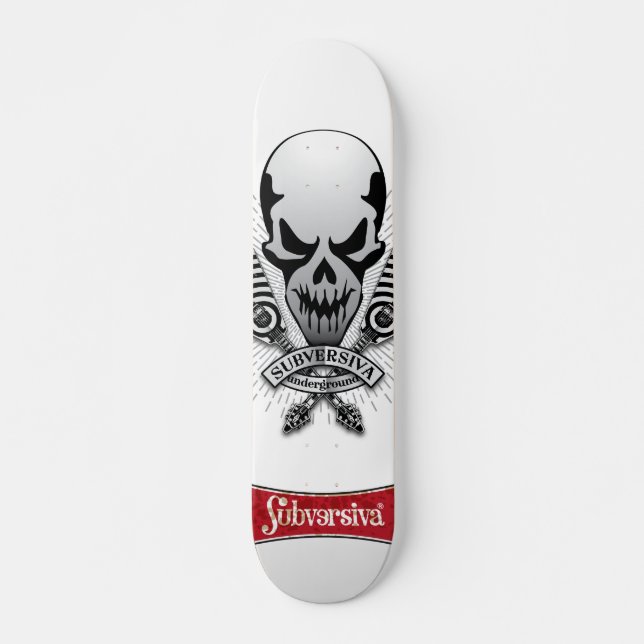 Skull-VFLY-001 Skateboard (Vorne)