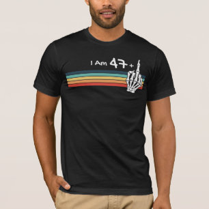 Skull Vintage - Ich bin nicht 48, ich bin 47 plus T-Shirt