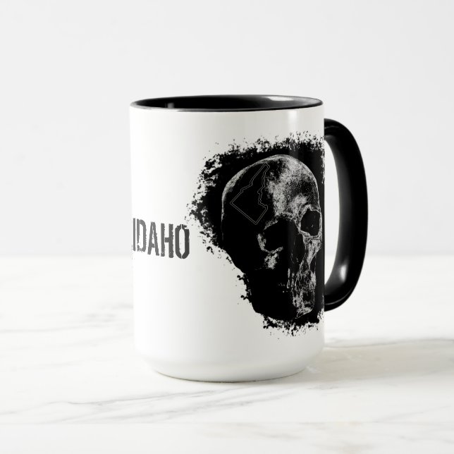 SKULL VON IDAHO TASSE (VorderseiteRechts)