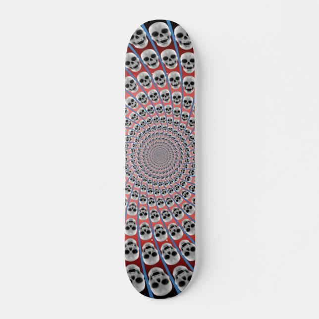 Skull Vortex: Skateboard (Vorne)