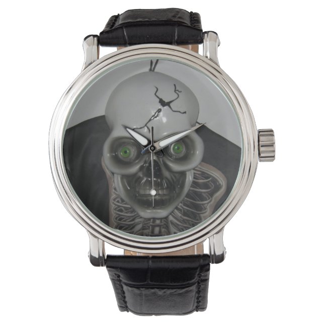 Skull Watch Armbanduhr (Vorderseite)