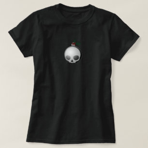Skull Weihnachtsschmuck Grafik T-Shirt