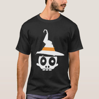 Skull Witze Simple Modern Black Art Trendy T-Shirt