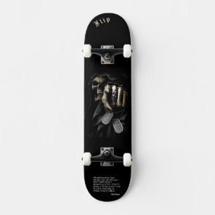 Skull "your turn" Skateboard mit personalisiertem 