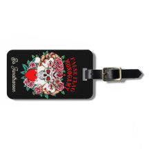 Skull zwischen Frauen Tattoo Kunst inspiriert Brau