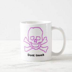 skullandbones, tun nicht Touch Kaffeetasse