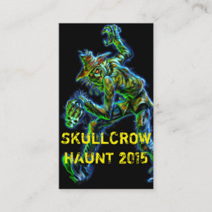 SkullCrow Scarecrow-Visitenkarte Visitenkarte
