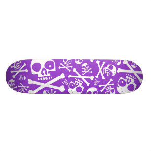 SkullDuggery lila Skateboard