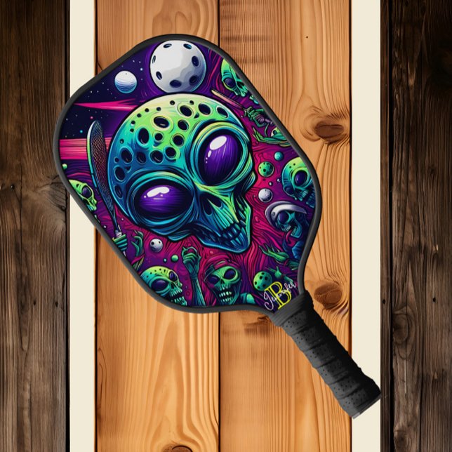 Skulle und Alien Heads Paddle (Von Creator hochgeladen)