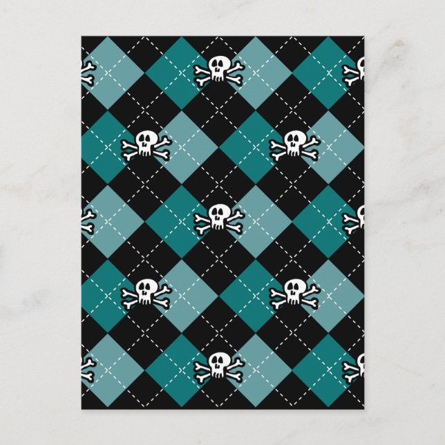 Skullgyle Postkarte (Vorderseite)
