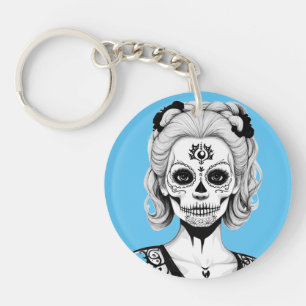 SKULLHEAD FRAU SCHLÜSSELANHÄNGER