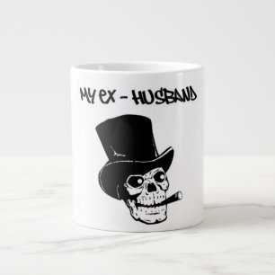 SKULLHEAD "MEIN EX-HUSBAND" Jumbo-Tasse