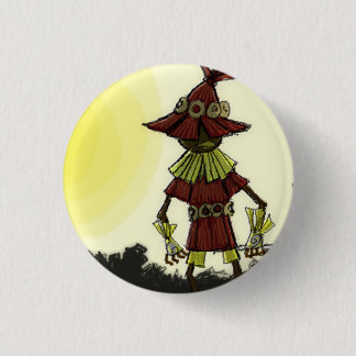 Skullkid treibt der Wald Blätter Button