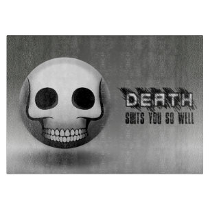 Skullmoji-Schneidebrett Schneidebrett