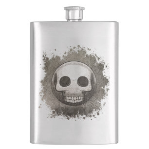 Skullmoji Vintage Flachmann