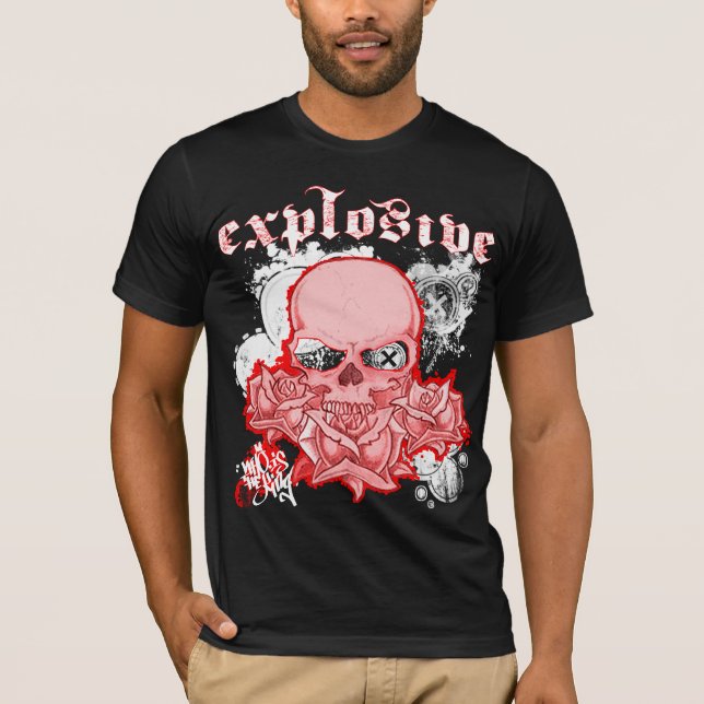 SKULLNROSES T-Shirt (Vorderseite)