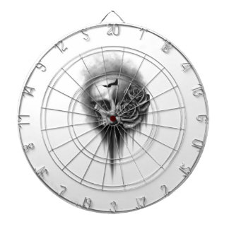 Skullrose Dartscheibe