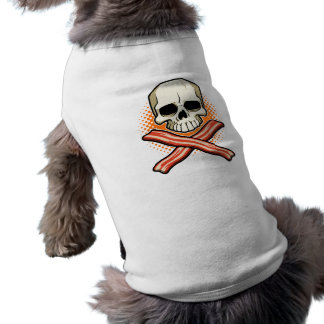 Skulls & Bacon Logo Doggie T-Shirt