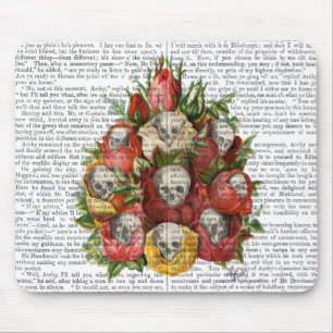 Skulls-Bouquet Mousepad