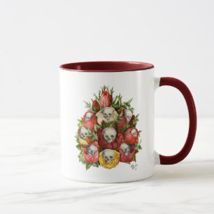 Skulls-Bouquet Tasse