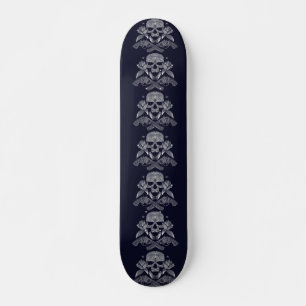 SKULLS COOLE SKATEBOARTEN SKATEBOARD